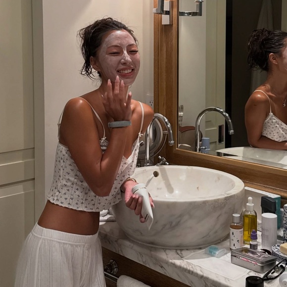 RARE Pretties Venice Cou cou intimates vibes purple and green floral tank S - Picture 6 of 8